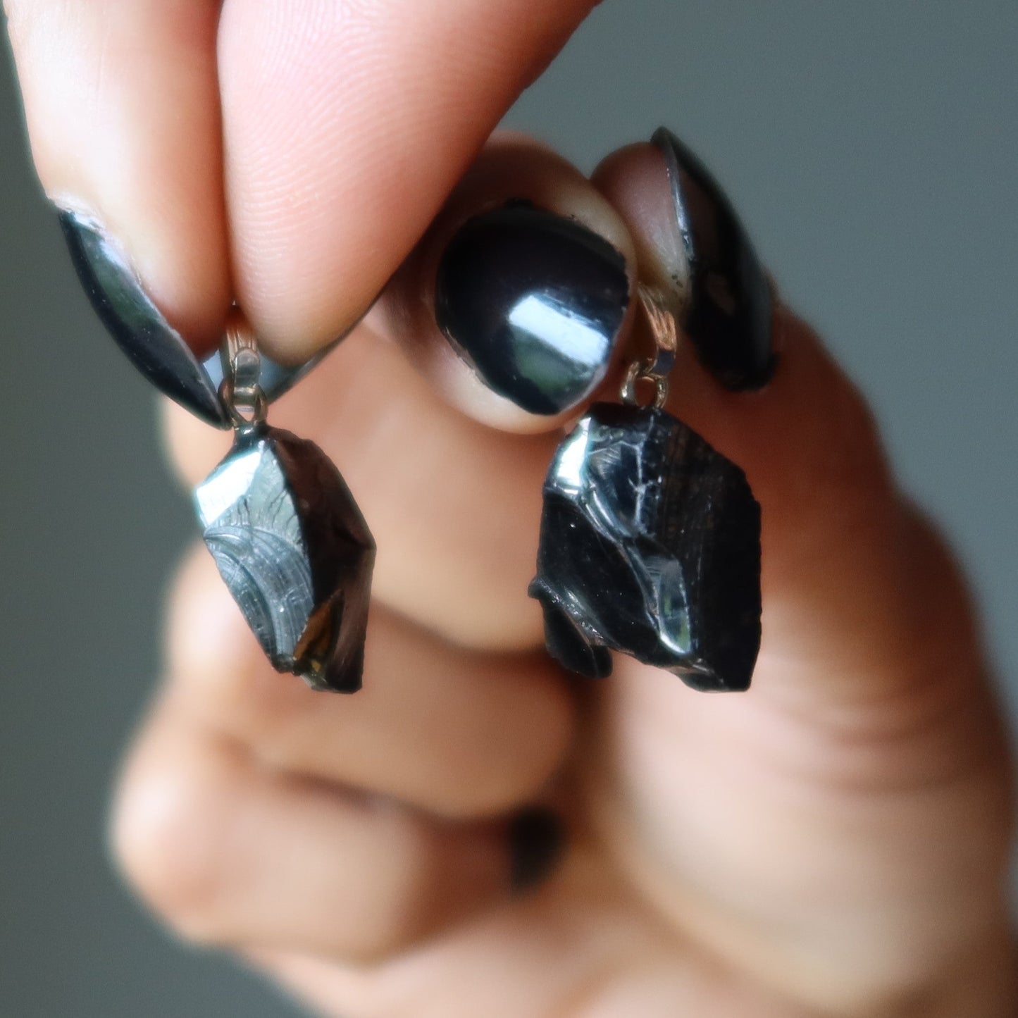 Shungite Pendant Shiny Noble Elite Stone