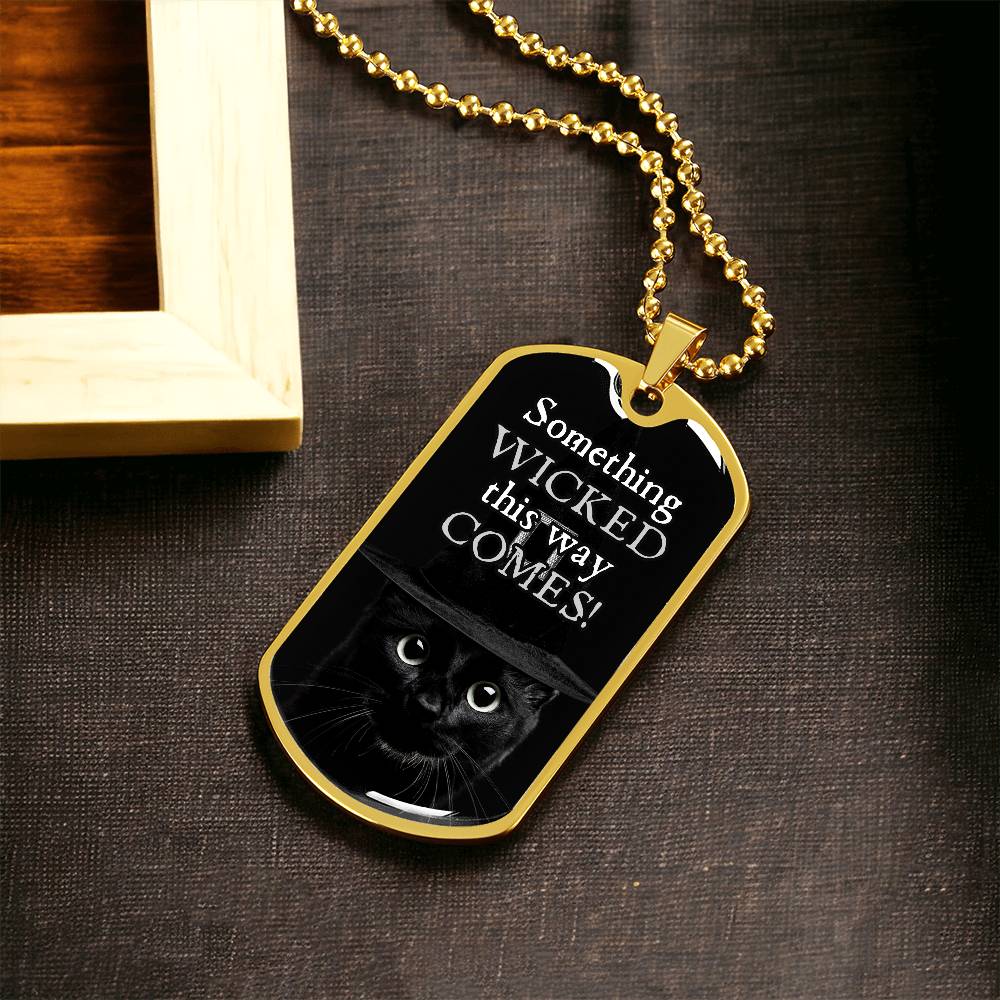 Something Wicked Halloween Necklace