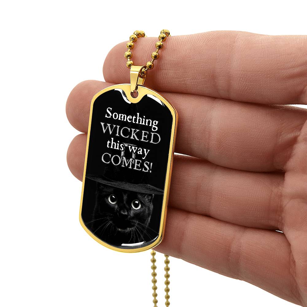 Something Wicked Halloween Necklace