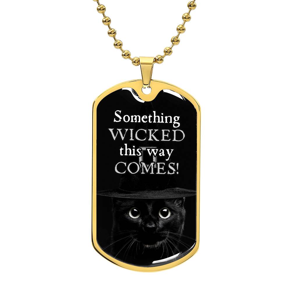 Something Wicked Halloween Necklace