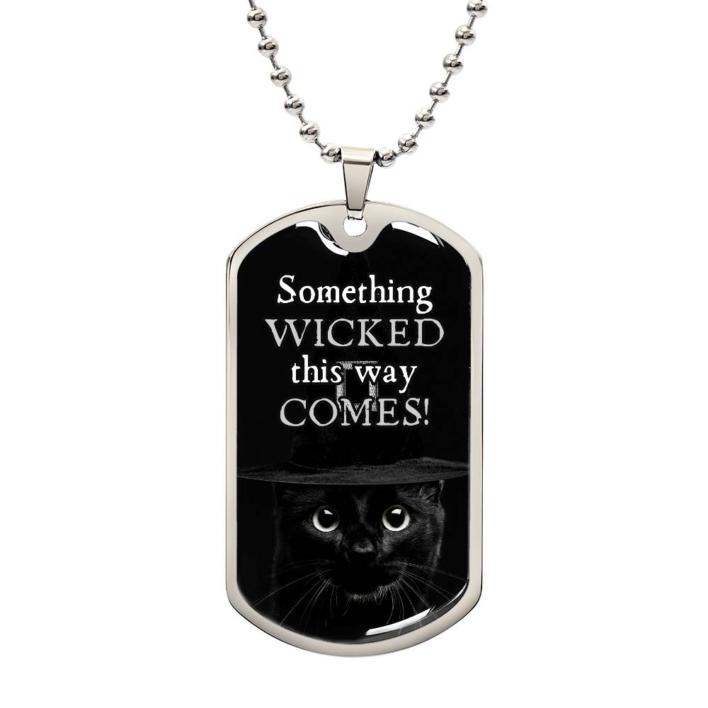 Something Wicked Halloween Necklace