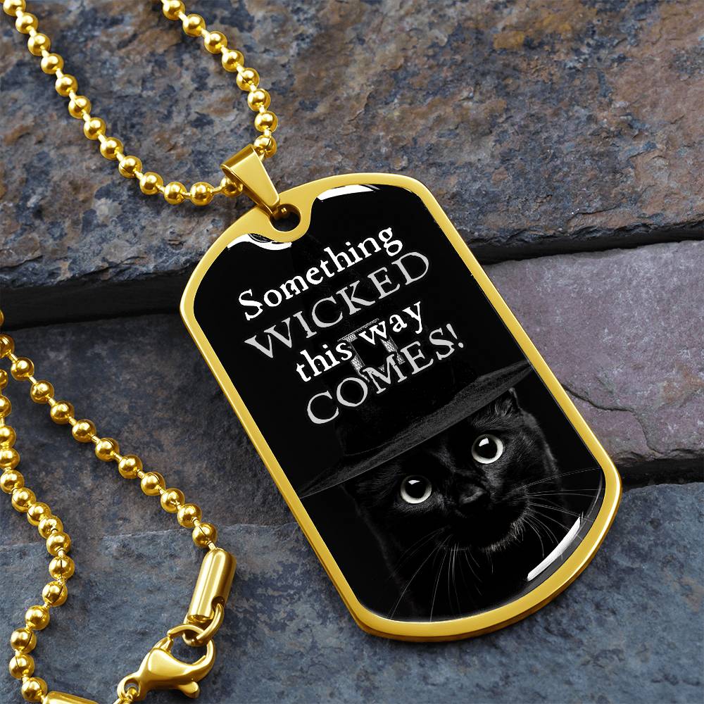 Something Wicked Halloween Necklace