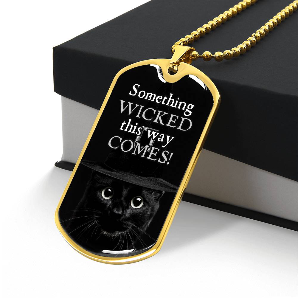 Something Wicked Halloween Necklace