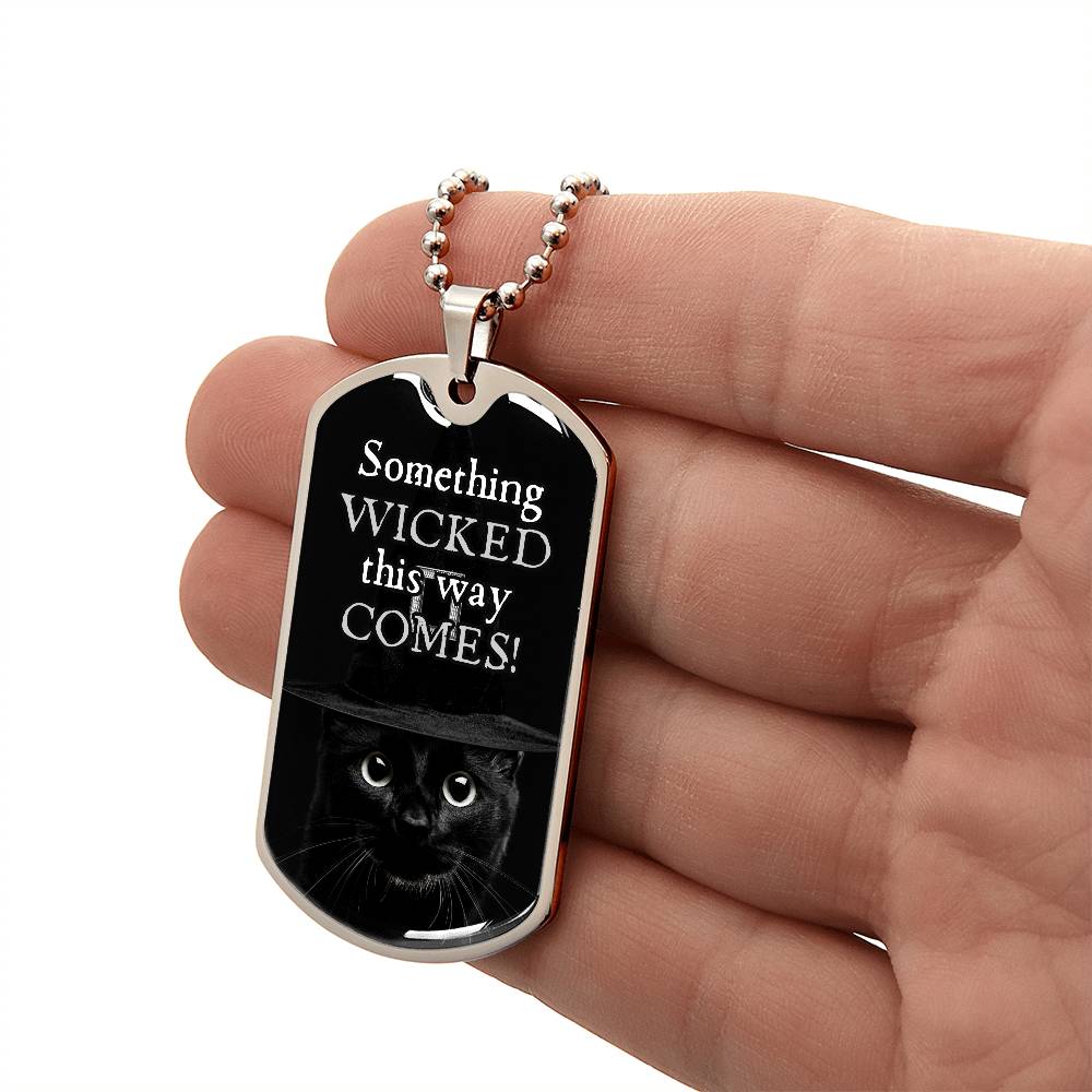 Something Wicked Halloween Necklace