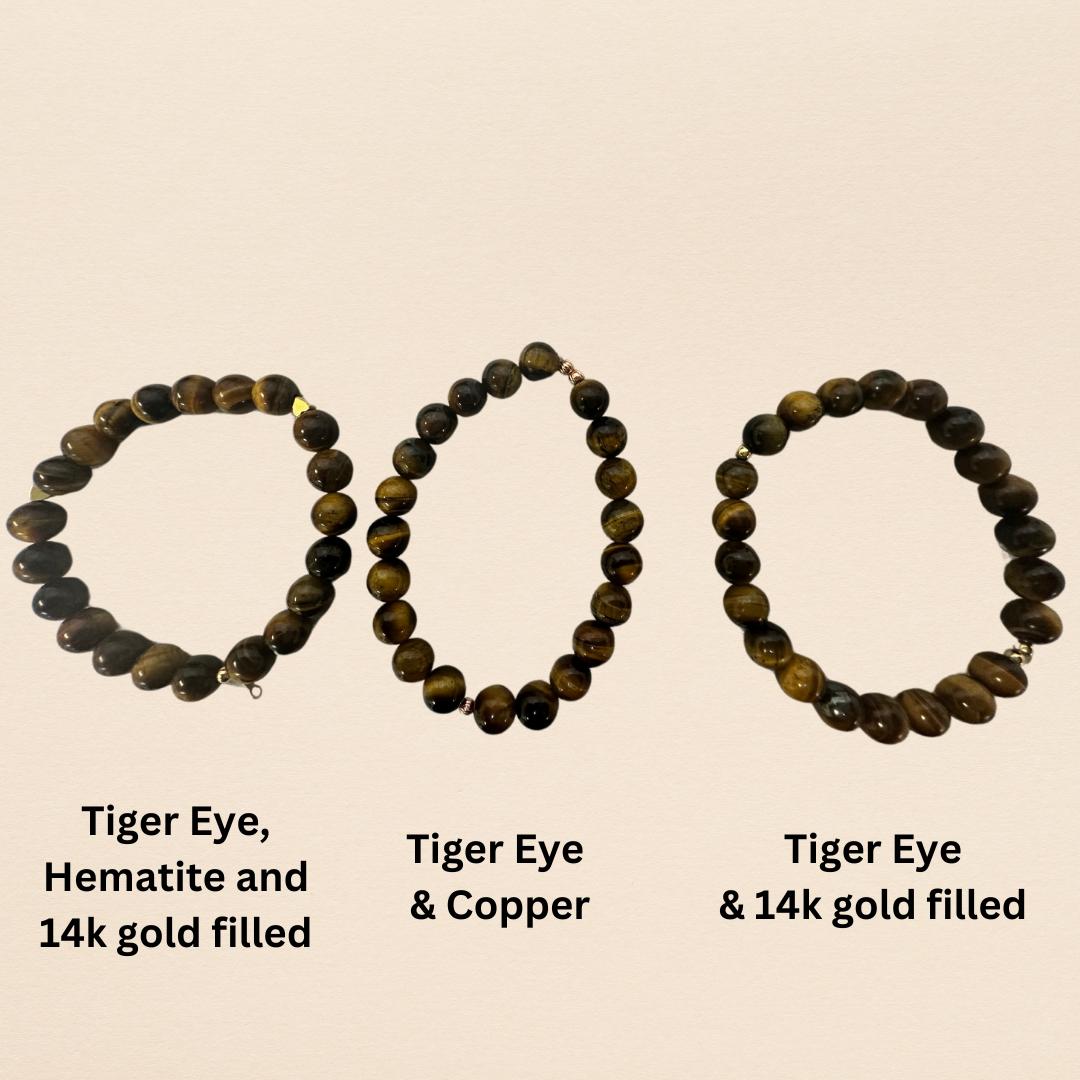 Tiger Eye Crystal Bracelets