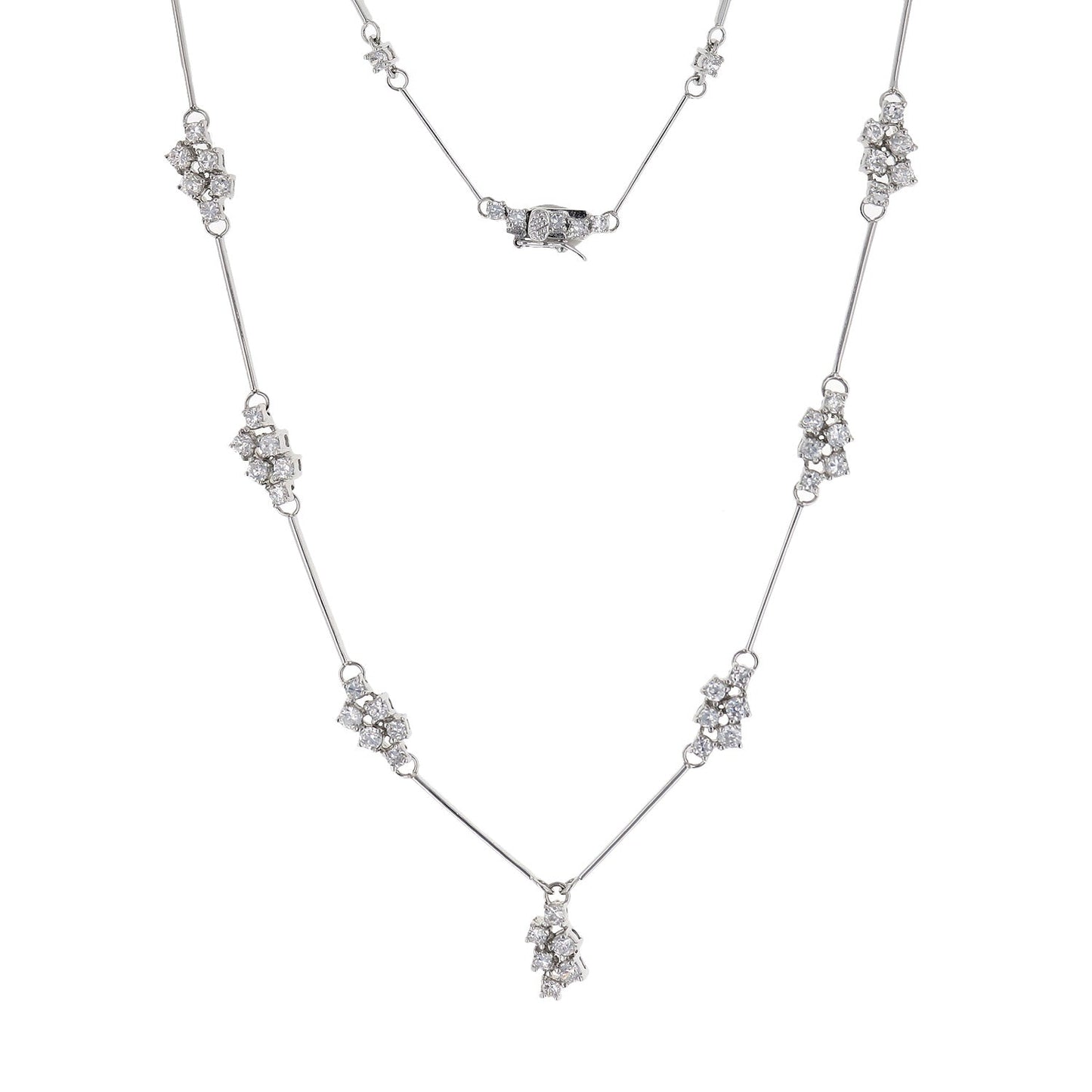 Rhodium Necklace