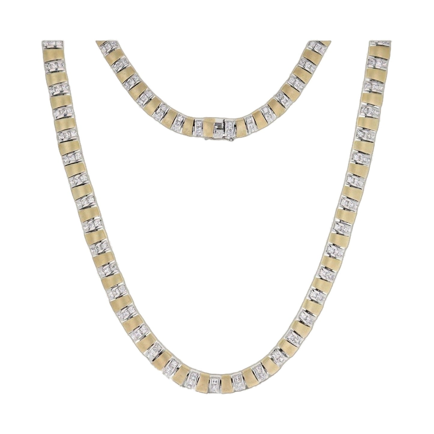 Two-Tone Bridal Necklace