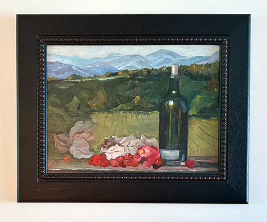 Original Oil Painting - Wine Country