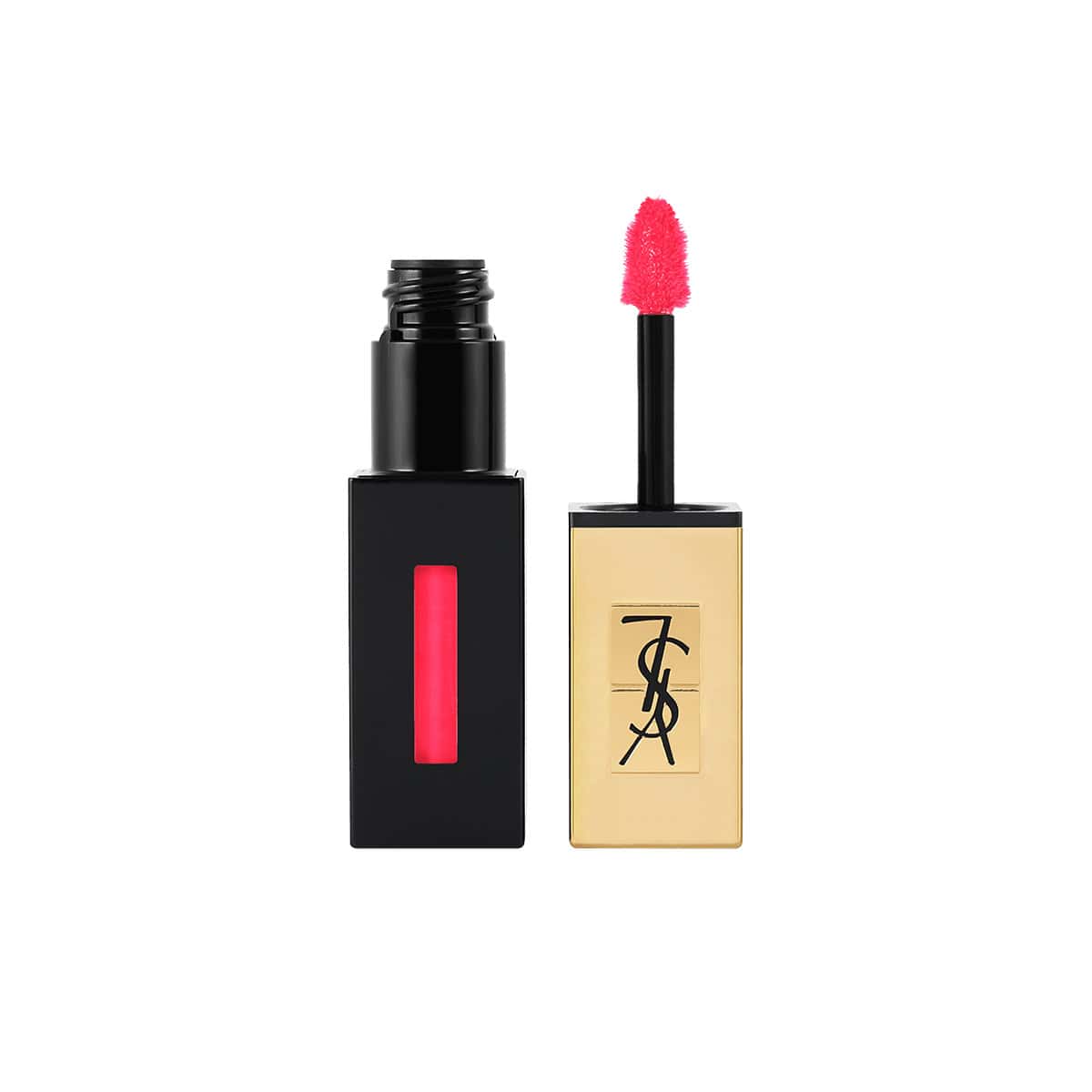 Yves Saint Laurent Rouge Pur Couture Vernis A Glossy Stain #201 Dewy Red